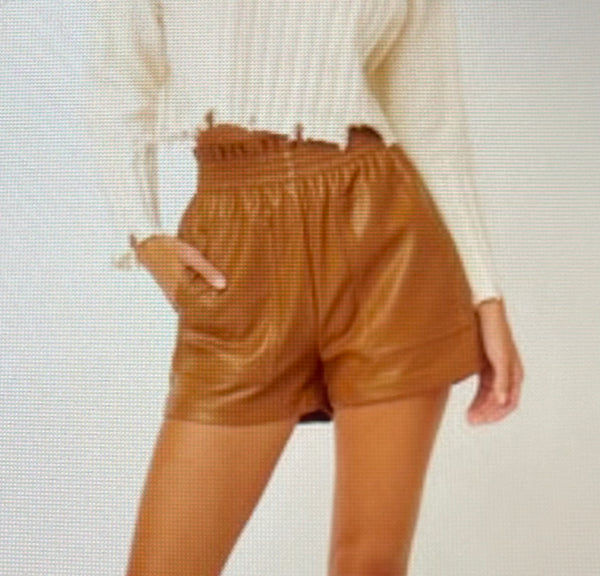 Promesa Faux Leather shorts