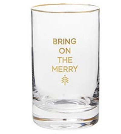 Santa Barbara-Bring on the Merry Rocks Glass