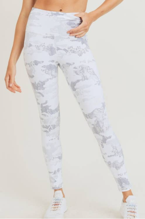 Mono B- Iced Camo Highwaist Leggings